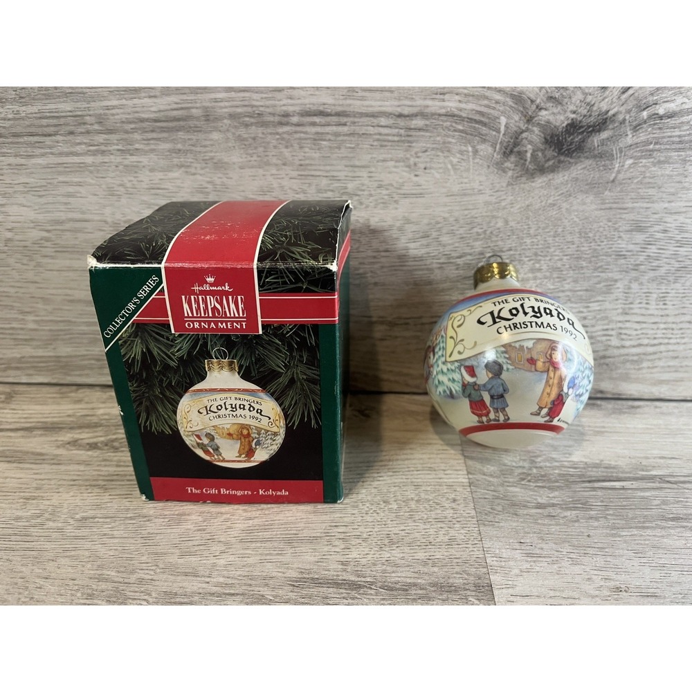 Hallmark Keepsake Ornament - The Gift Bringers - Kolyada - 1992 - #4 in Series